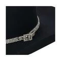3D Belt Co. Clear Crystal Fashion Hatband - Image 3