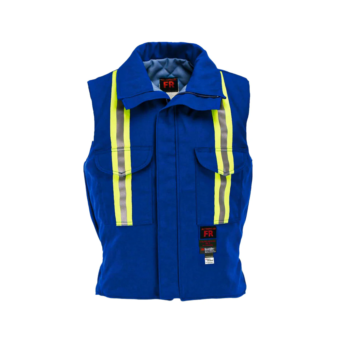 ActionWear Men's Vest FR Flame Resistant CAT 4 Hi Vis Insulated - Image 10