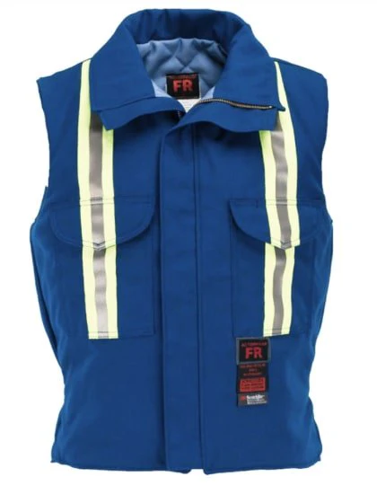 ActionWear Men's Vest FR Flame Resistant CAT 4 Hi Vis Insulated - Image 5