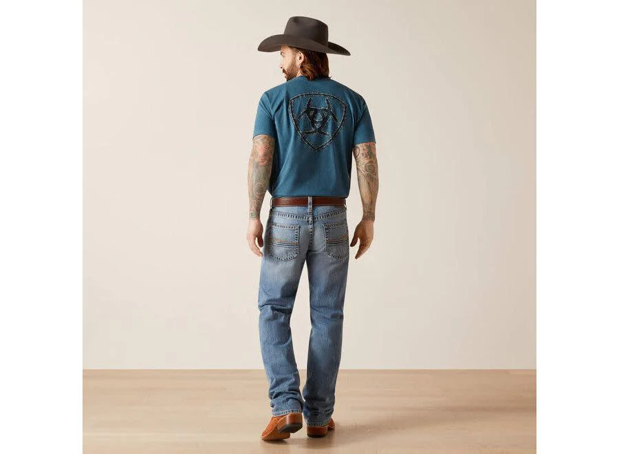 Ariat Men's M5 Lark Straight Leg Jean In Baylor-CLEARANCE - Image 2