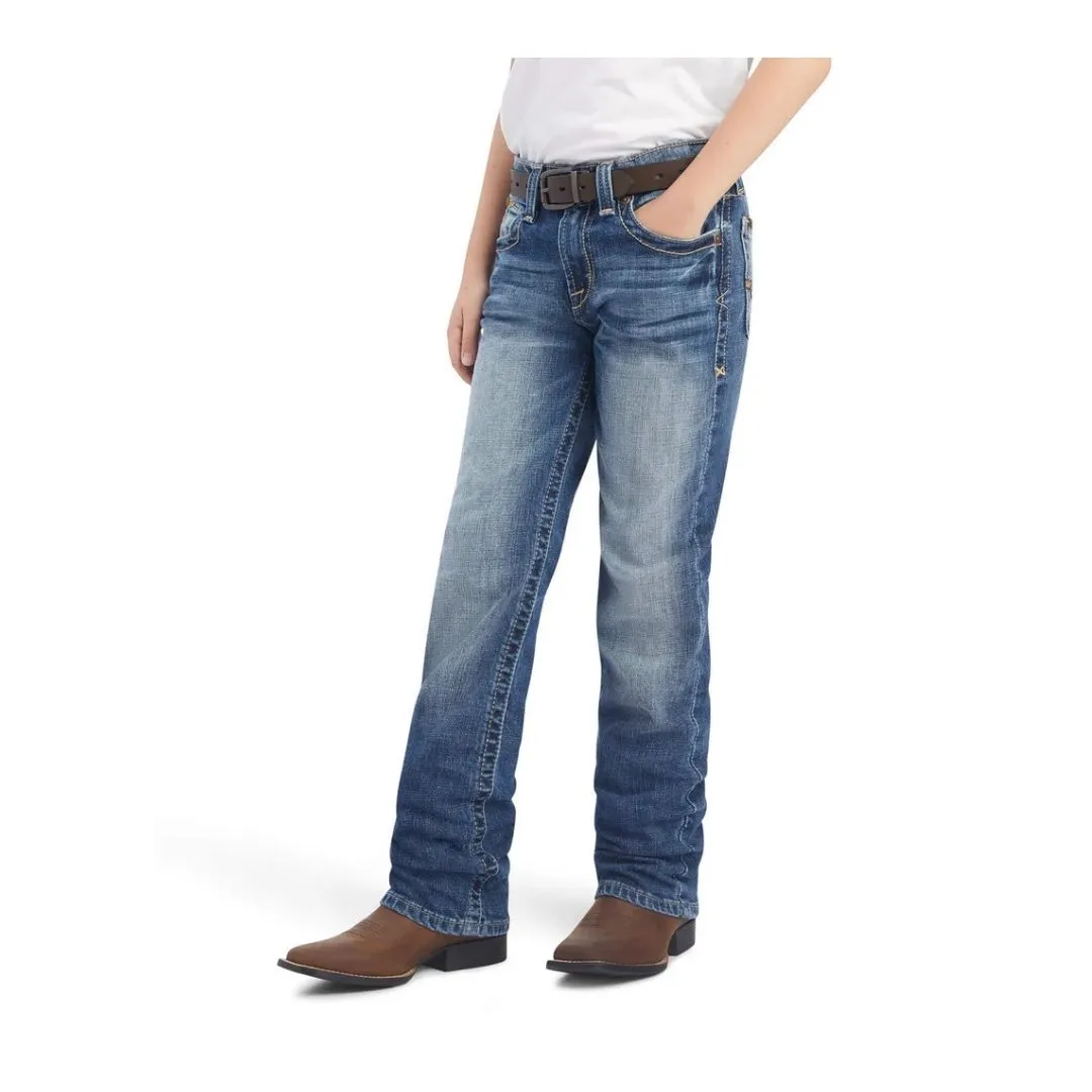 Ariat Boy’s Jeans B5 Slim Stackable Straight Leg Cutler- CLEARANCE