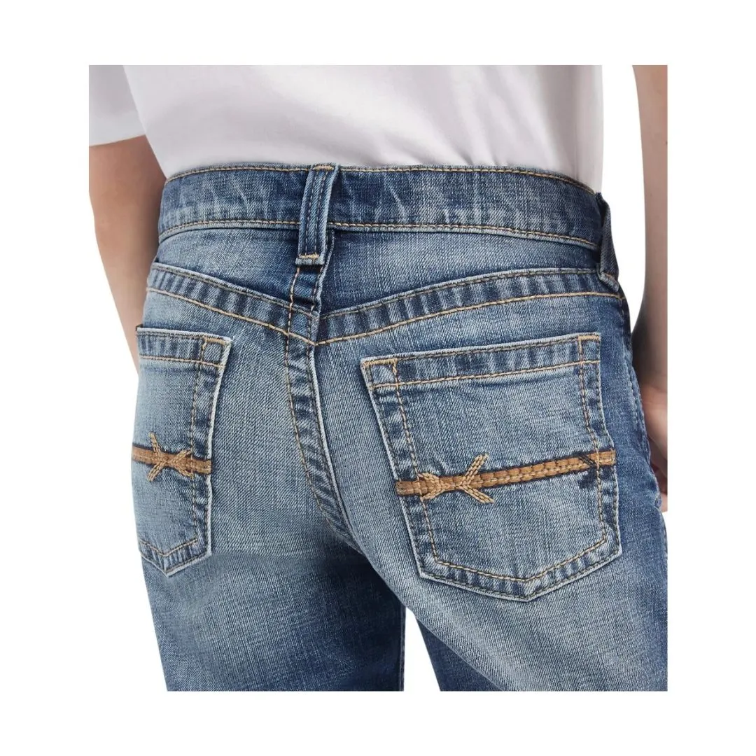 Ariat Boy’s Jeans B5 Slim Stackable Straight Leg Cutler- CLEARANCE - Image 3