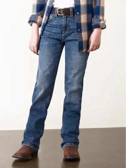 Ariat Boy’s Jeans Graysill Stretch Denim Boot Cut