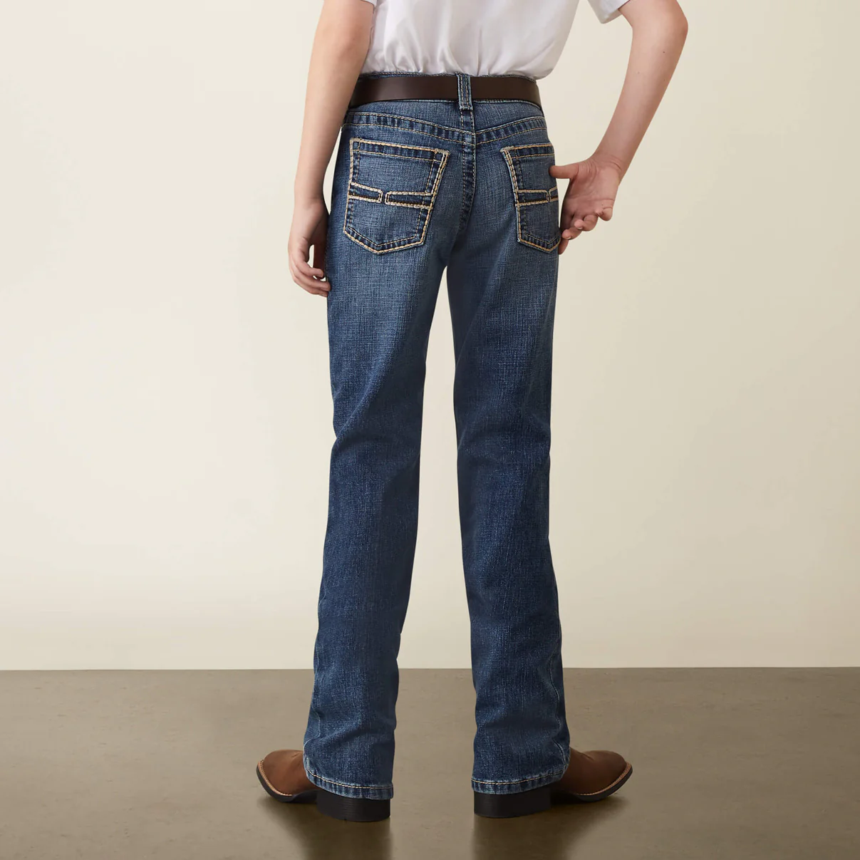 Ariat Boy’s Jeans Graysill Stretch Denim Boot Cut - Image 10