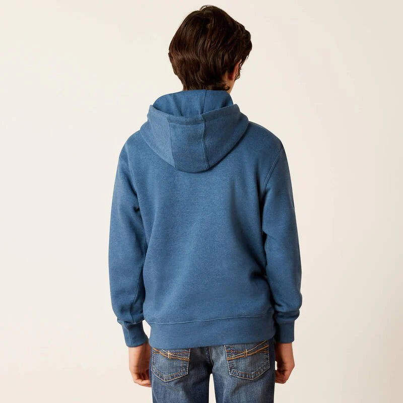 Ariat Boy's Logo Hoodie - Image 6