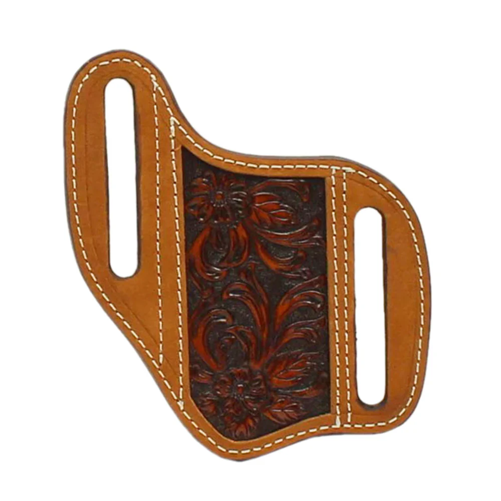 Ariat Floral Embossed Knife Sheath Brown