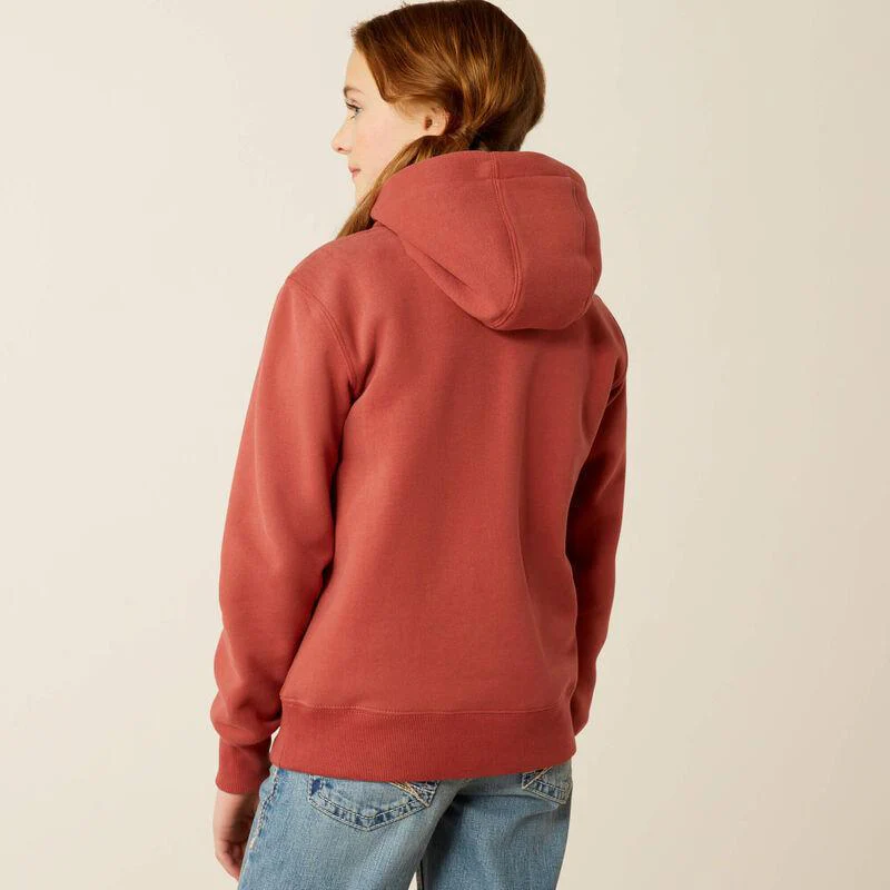 Ariat Girls Southwest Collections Hoodie - Image 2
