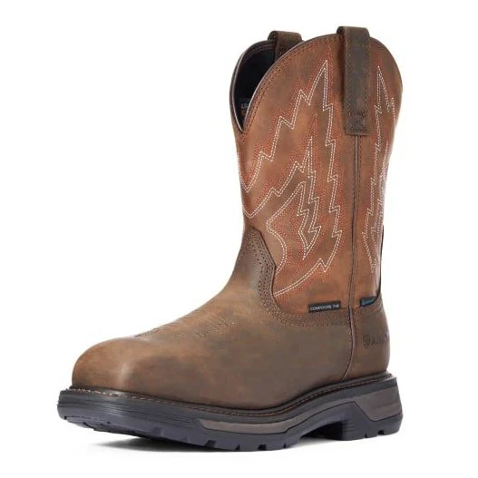 Ariat Men’s Work Boots Big Rig H20 Comp Toe