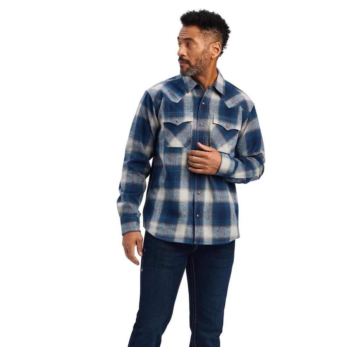 Ariat Men’s Button Up Flannel Shirt