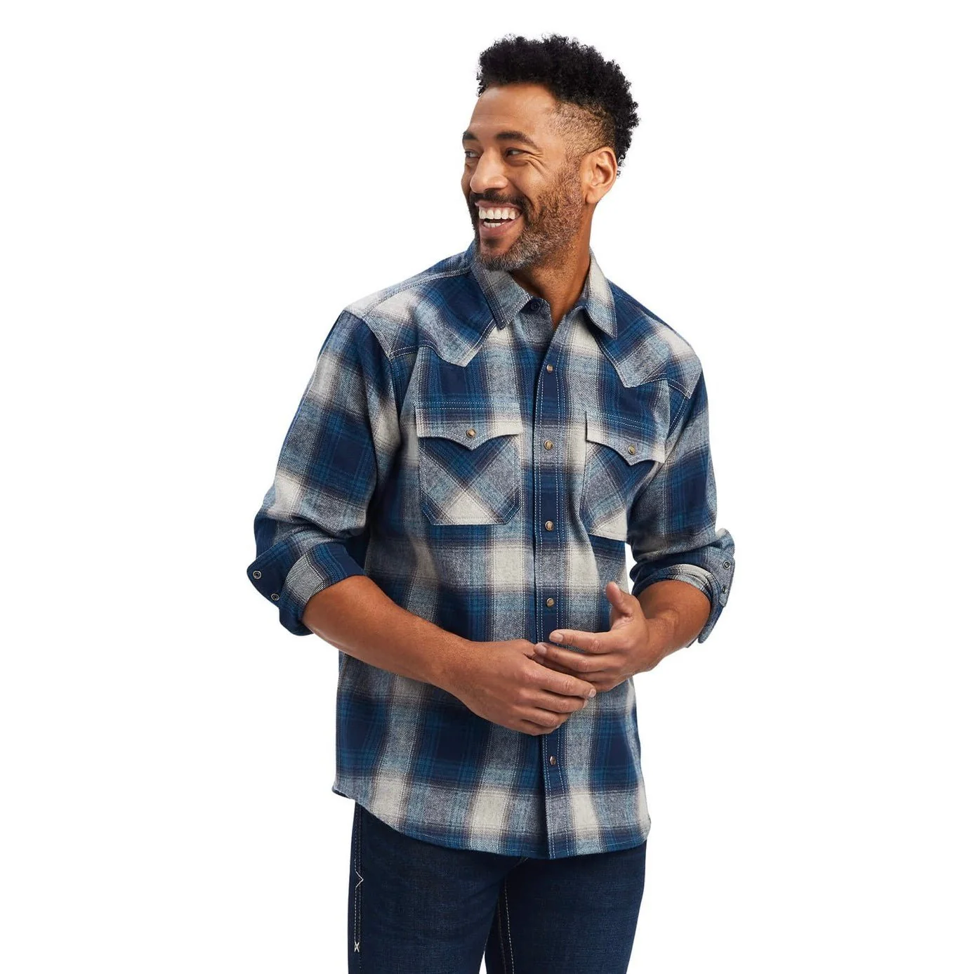 Ariat Men’s Button Up Flannel Shirt - Image 2