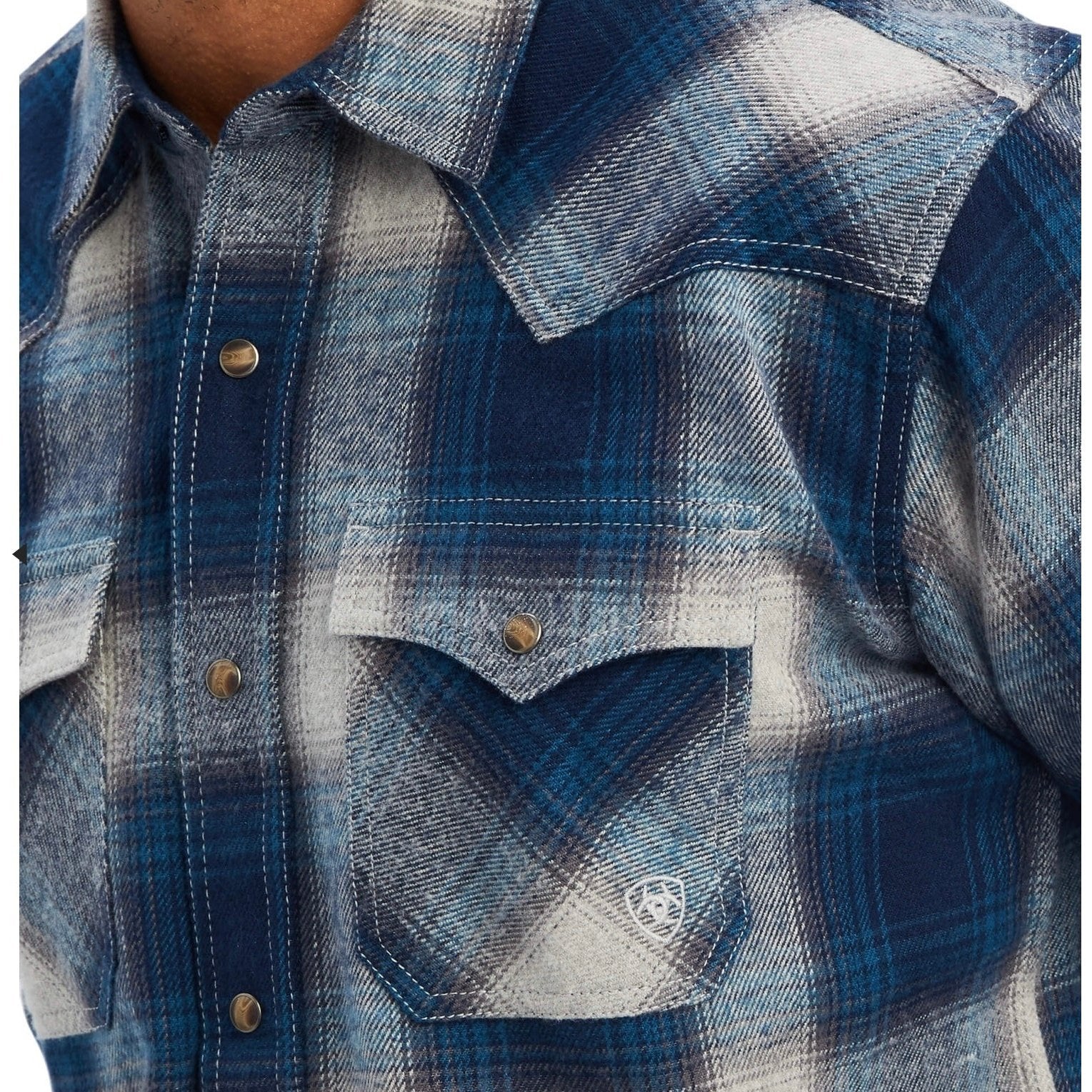 Ariat Men’s Button Up Flannel Shirt - Image 3