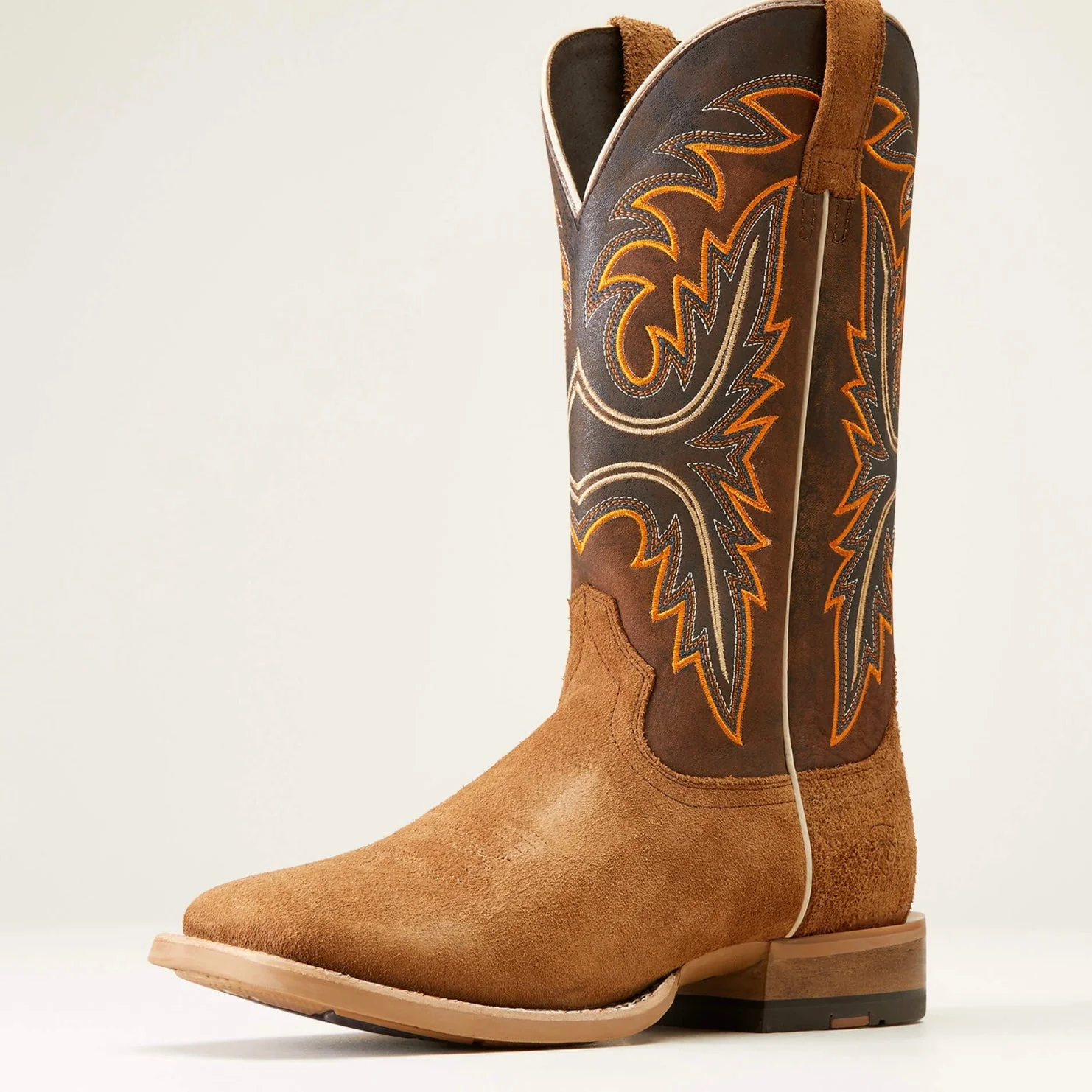 Ariat Men’s Cowboy Boot Brushrider Wide Square Toe -CLEARANCE