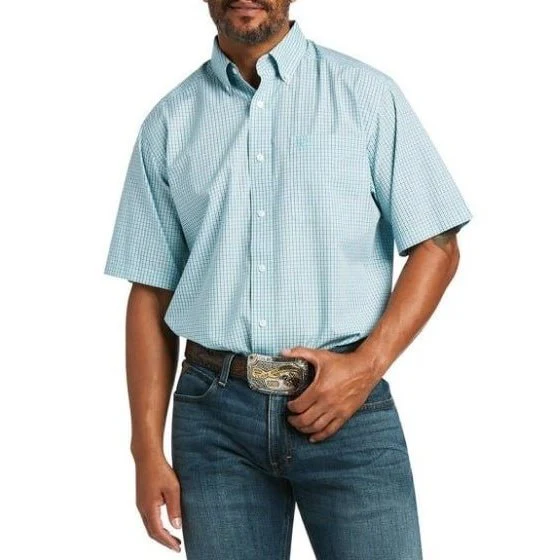 Ariat Men’s Shirt Casual Short Sleeve Wrinkle Free Button Down