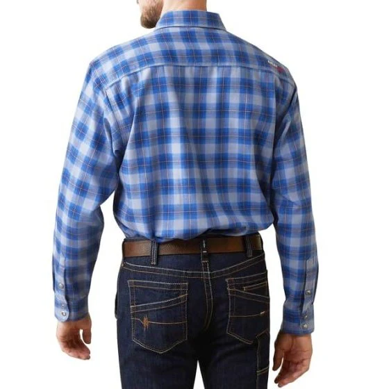 Ariat Men’s Work Shirt Flame Resistant CAT 2 Long Sleeve Snaps -Clearance - Image 2