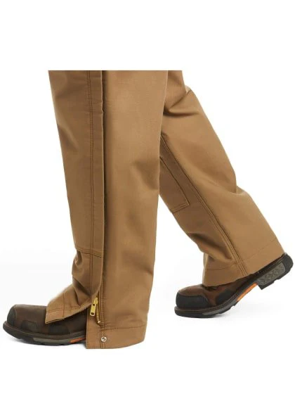 Ariat Men’s Work Bib Overalls Flame Resistant CAT4 Insulated - Image 3