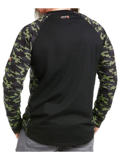 Ariat Men’s Work Shirt Flame Resistant CAT2 Long Sleeve Stretch - Image 2