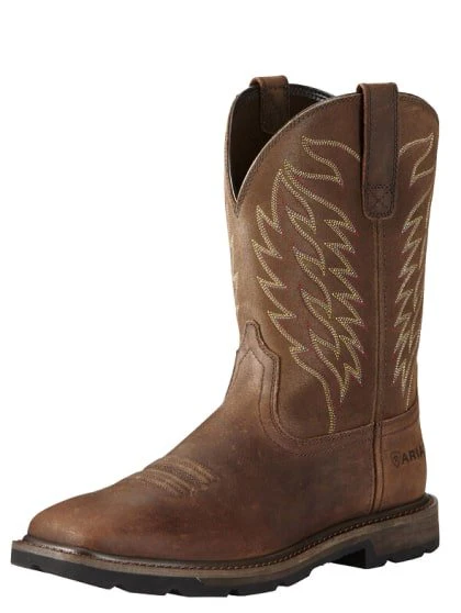 Ariat Men’s Work Boot 11" Groundbreaker Soft Toe - Image 36