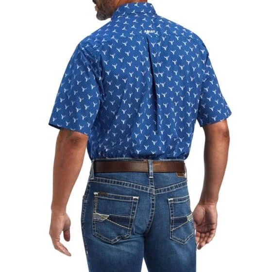 Ariat Men’s Shirt Short Sleeve Classic Jai Button Down - Image 2
