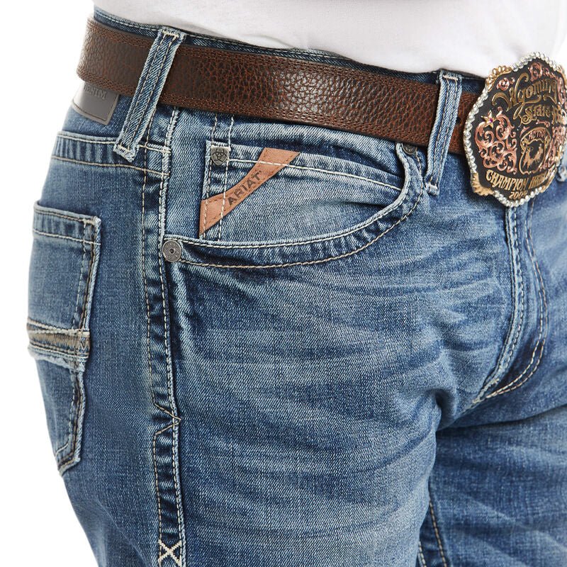 Ariat Men’s Jeans M2 Grayson Fargo Relaxed Fit Bootcut - Image 3