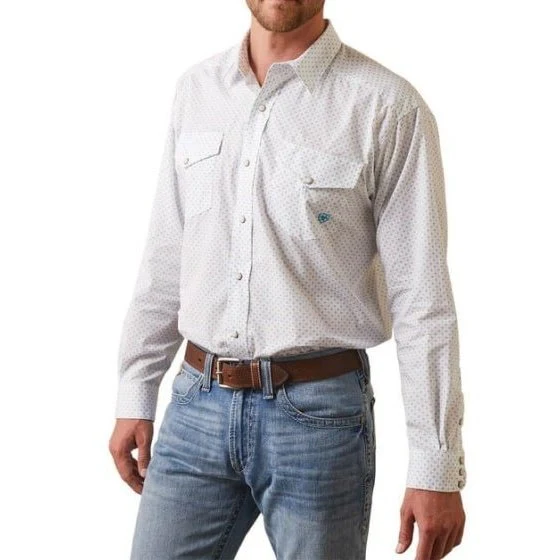 Ariat Men’s Shirt Western Classic Fit Snaps Kaine - Clearance