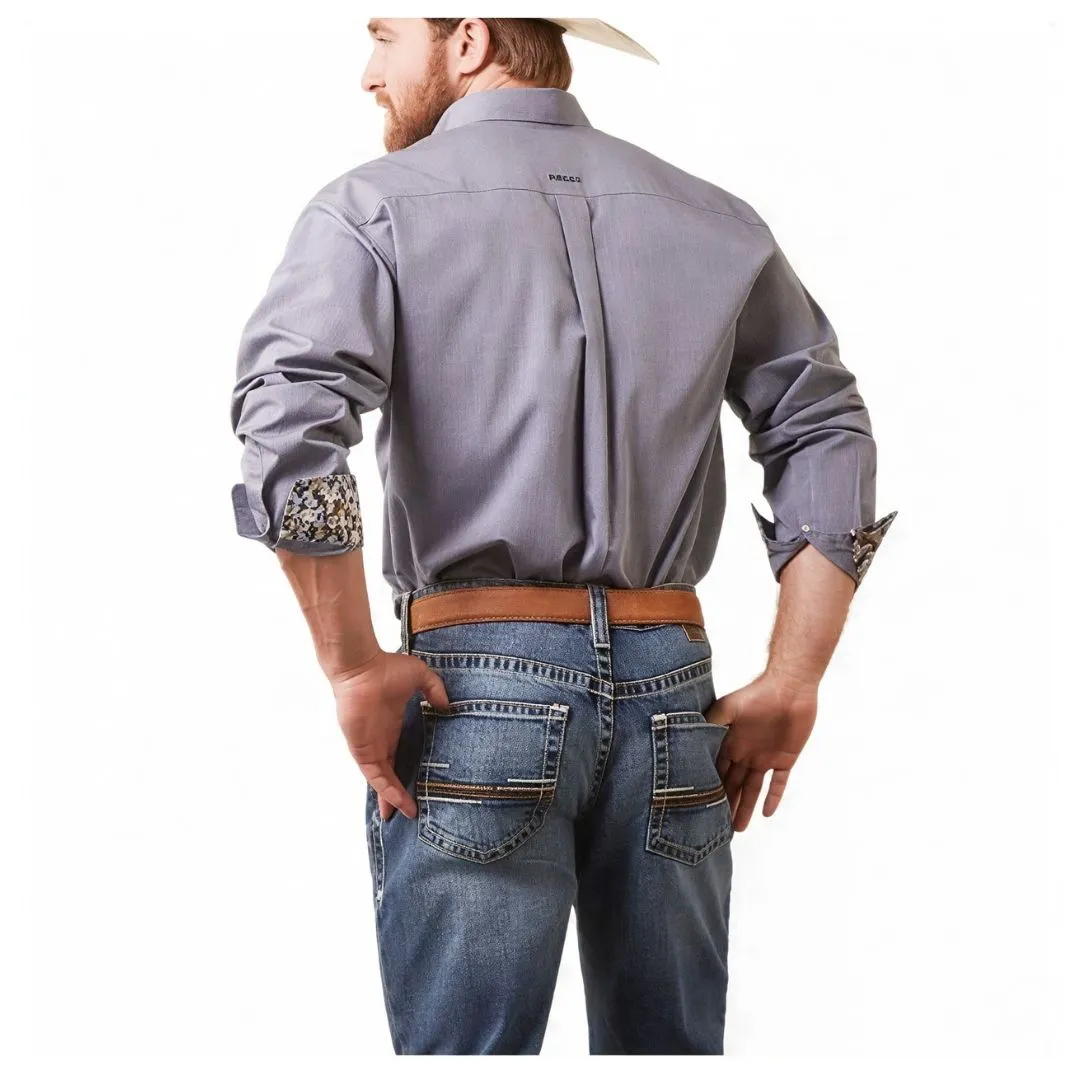 Ariat Men’s Shirt Casual Long Sleeve Wrinkle Free - Image 2