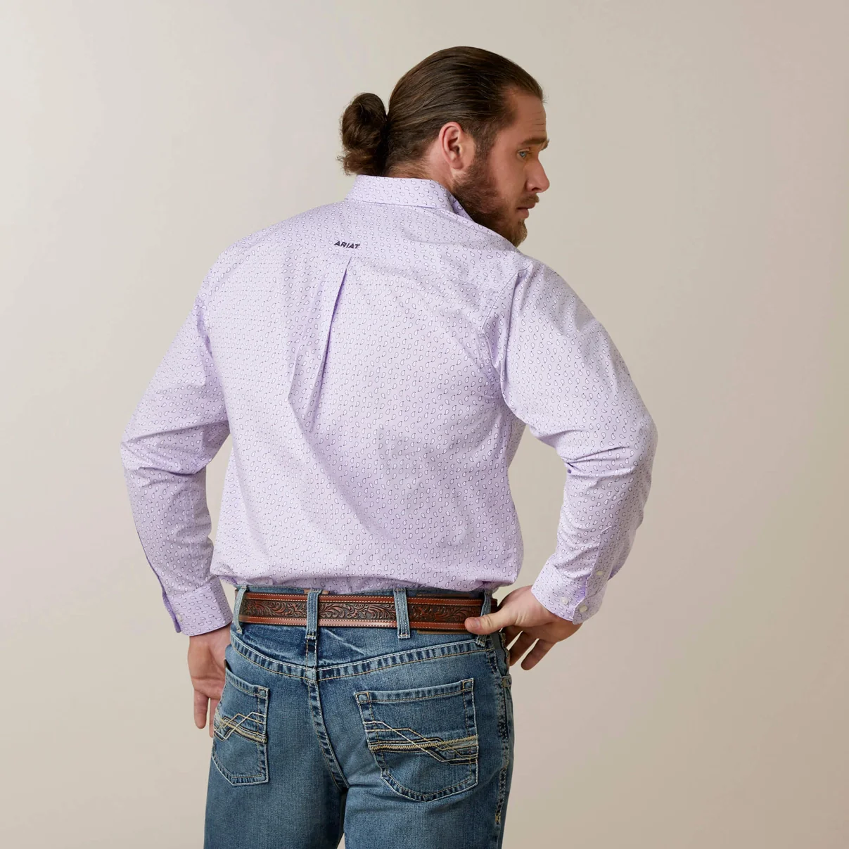 Ariat Men’s Shirt Casual Classic Fit Long Sleeve McCoy - Image 3
