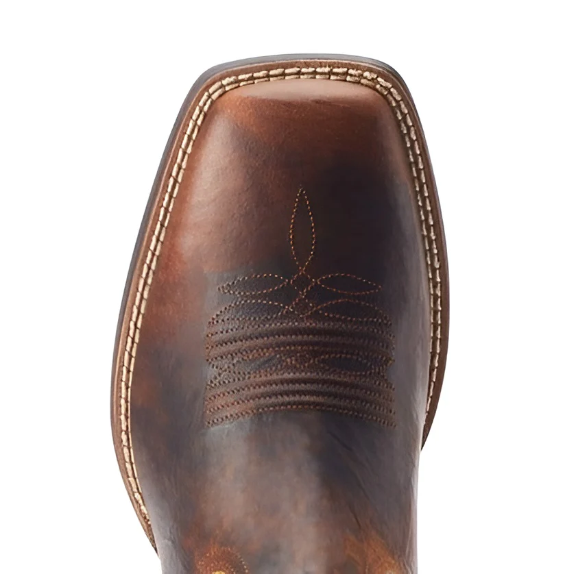 Ariat Men’s Cowboy Boots 11" Pay Window Cowhide Horseman Heel Wide Square Toe -CLEARANCE - Image 3