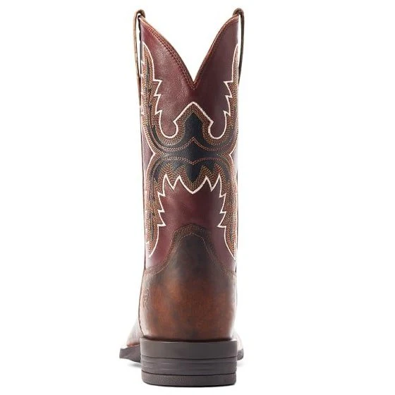 Ariat Men’s Cowboy Boots 11" Pay Window Cowhide Horseman Heel Wide Square Toe -CLEARANCE - Image 4