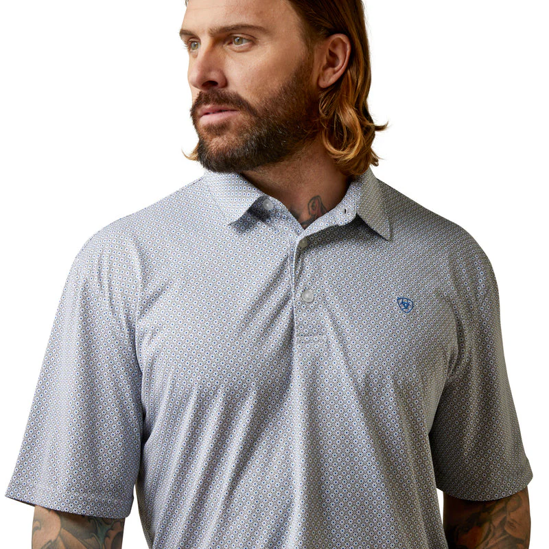 Ariat Men’s Shirt Casual Short Sleeve Polo / Golf Shirt - Image 4