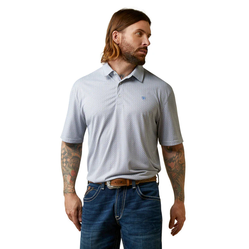 Ariat Men’s Shirt Casual Short Sleeve Polo / Golf Shirt - Image 5