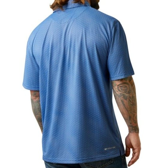 Ariat Men’s Shirt Casual Short Sleeve Polo Top / Golf Shirt - Image 2