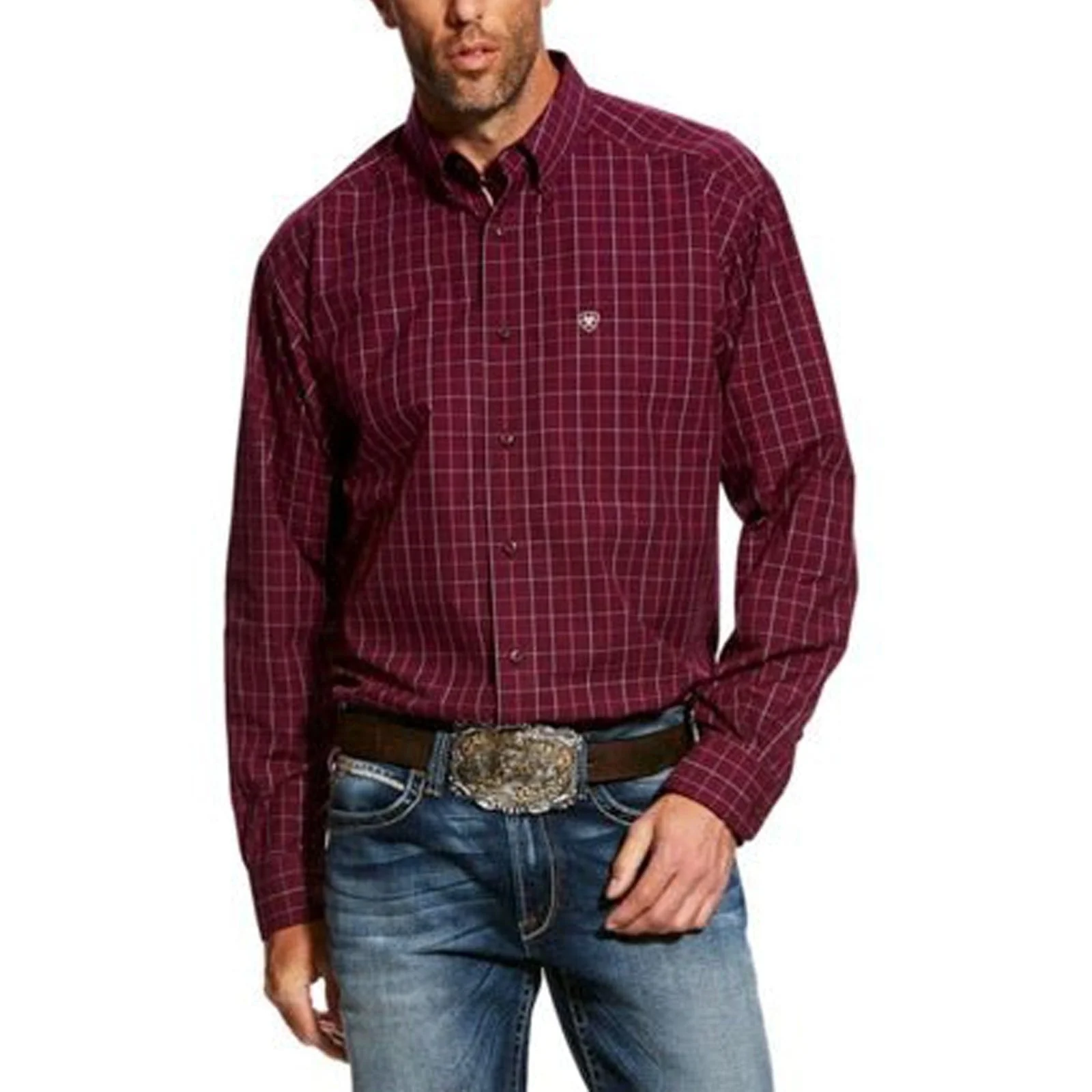 Ariat Men’s Shirt Casual Long Sleeve Pro Series Button Down