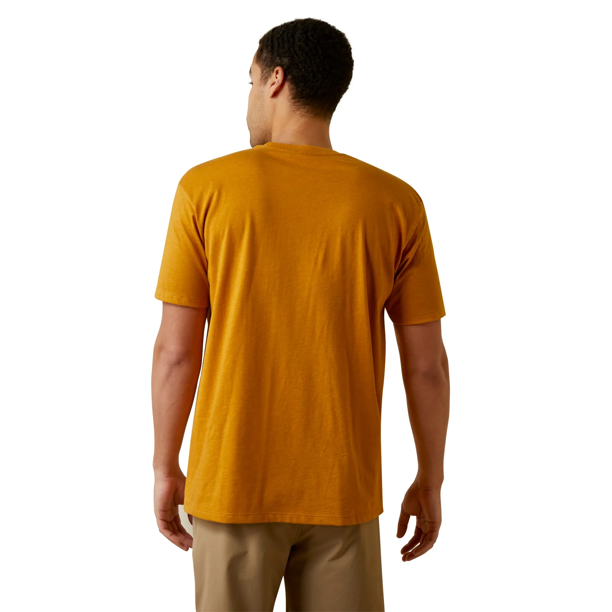 Ariat Men’s Rodeo Skull SS TShirt Buckhorn - Image 2