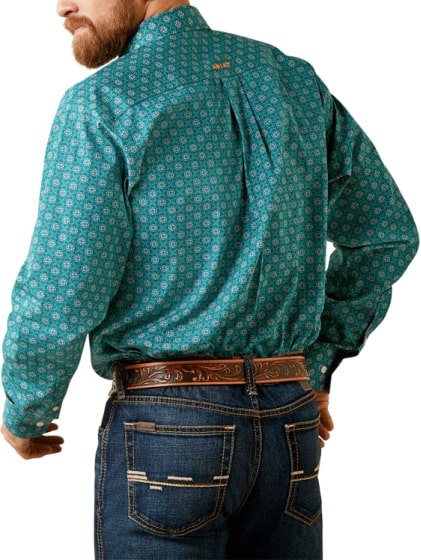 Ariat Men’s Shirt Casual Classic Fit Button Down Wrinkle Free -Clearance - Image 2