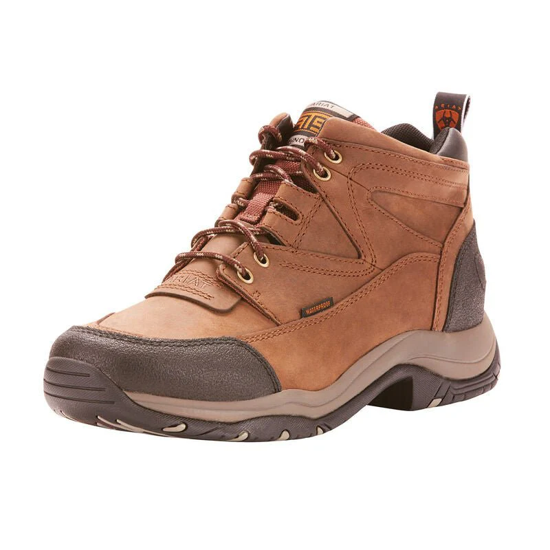Ariat Men’s Shoes Terrain Waterproof Distressed Brown -Clearance