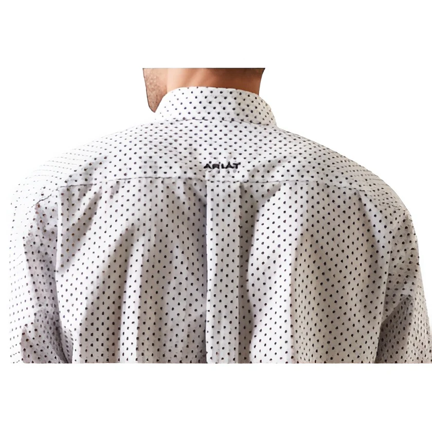 Ariat Men’s Long Sleeve Shirt Casual Wrinkle Free Classic - Image 3