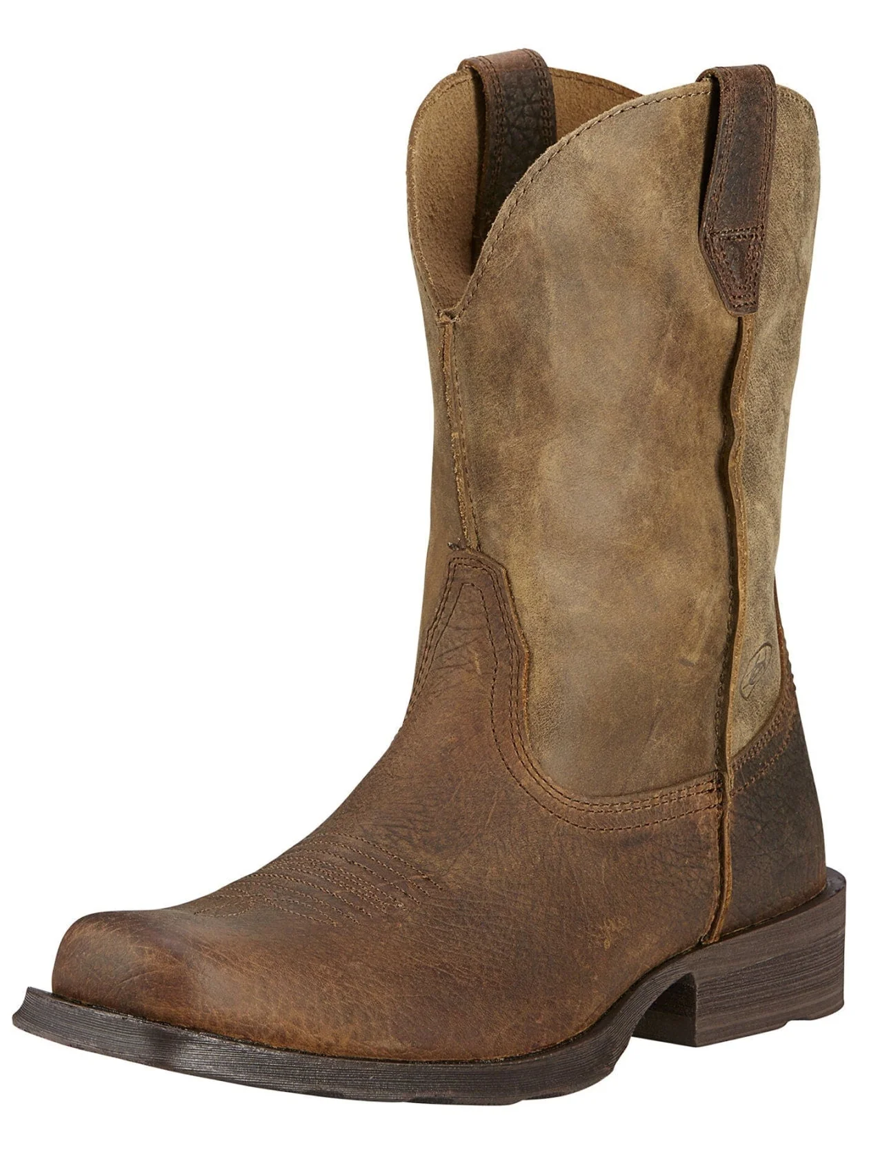 Ariat Men's Cowboy Boots 11" Rambler Square Toe - Image 8