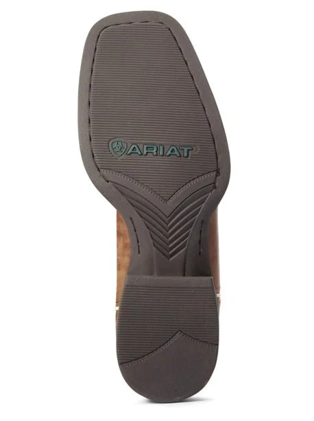 Ariat Men's Cowboy Boots Sport Teamster Brown/Purple Clearance - Image 3