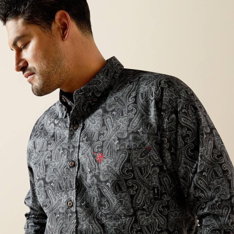 Ariat Men's Flame Resistant Bogart Long Sleeves Work shirt - Image 3