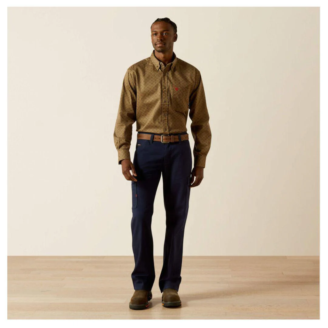 Ariat Men's Flame Resistant DENIRO Long sleeves Workshirt - Image 3