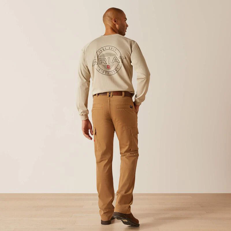 Ariat Men's Flame Resistant M7 Slim Durastretch Twill Straight Leg Pants - Image 2