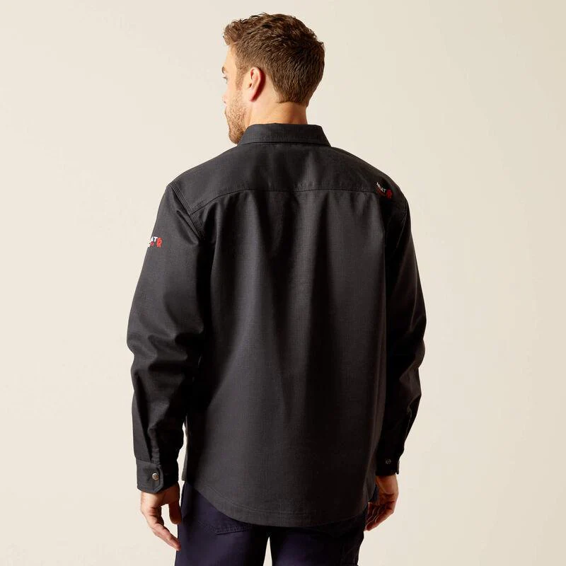 Ariat Men's Flame Resistant Ripstop Softshell Shirt Jacket - Image 2