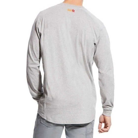 Ariat Work Men’s Shirt Flame Resistant Air Henley - Image 2