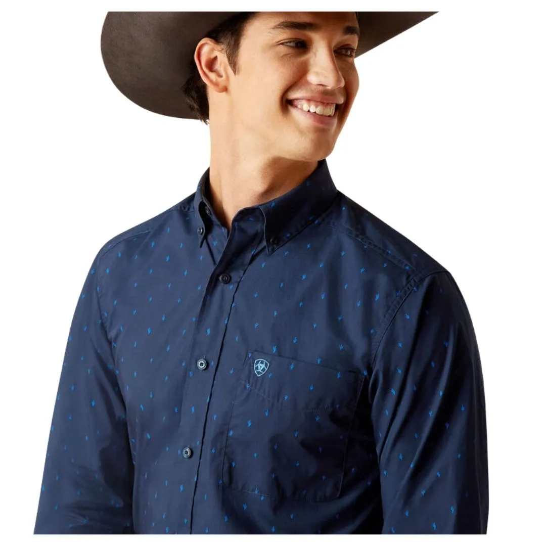 Ariat Men's Pollerd Fitted Shirt - Image 3