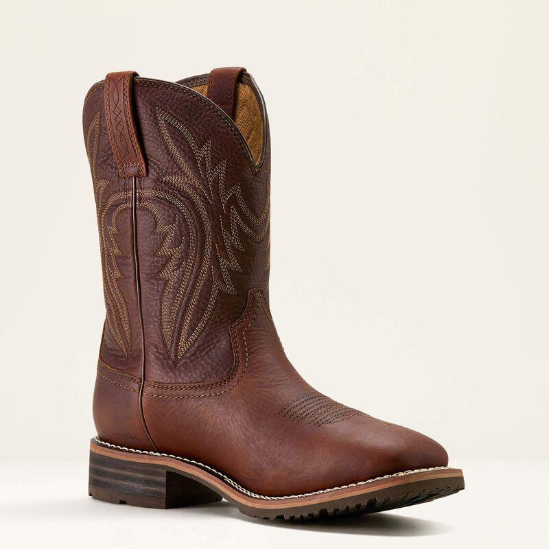 Ariat Men's Hybrid Rancher Waterproof Insulated Wide Square Toe Cowboy Boot - Image 25