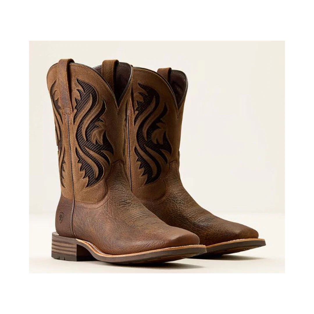 Ariat Men's Kanyon Toughstock VentTEK Wide Square Toe Cowboy Boot