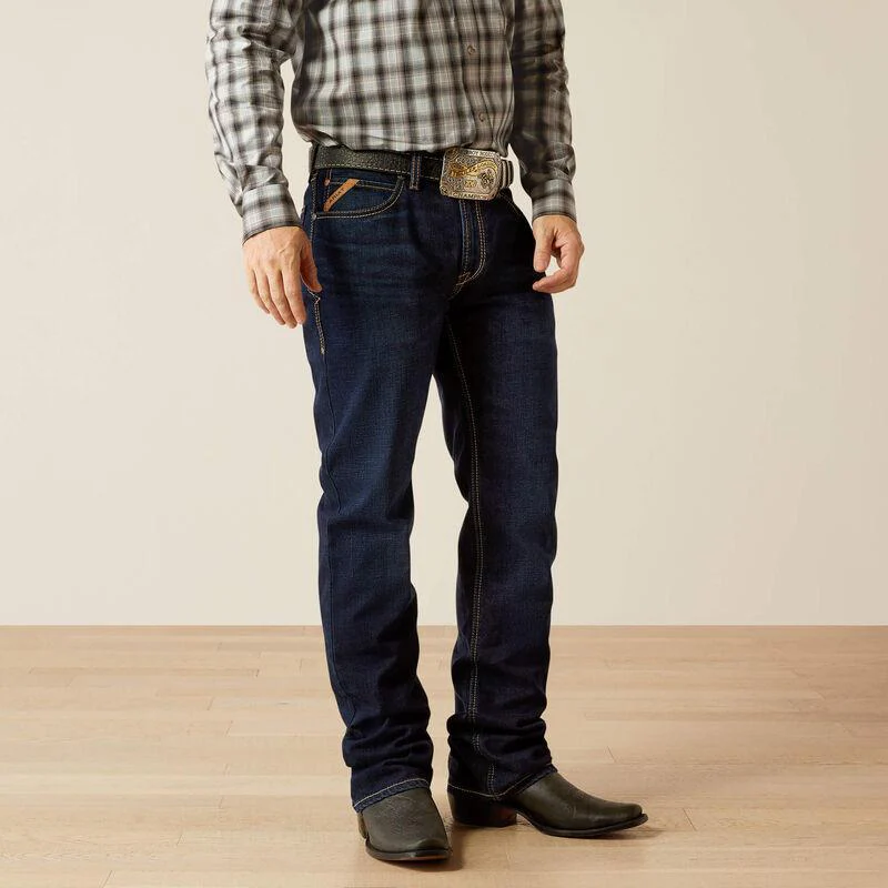 Ariat Men's M4 Relaxed Bootcut Jean in Wildfire