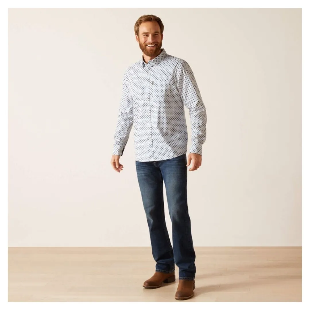 Ariat Men's Mac Stretch Modern Fit Shirt - Image 4