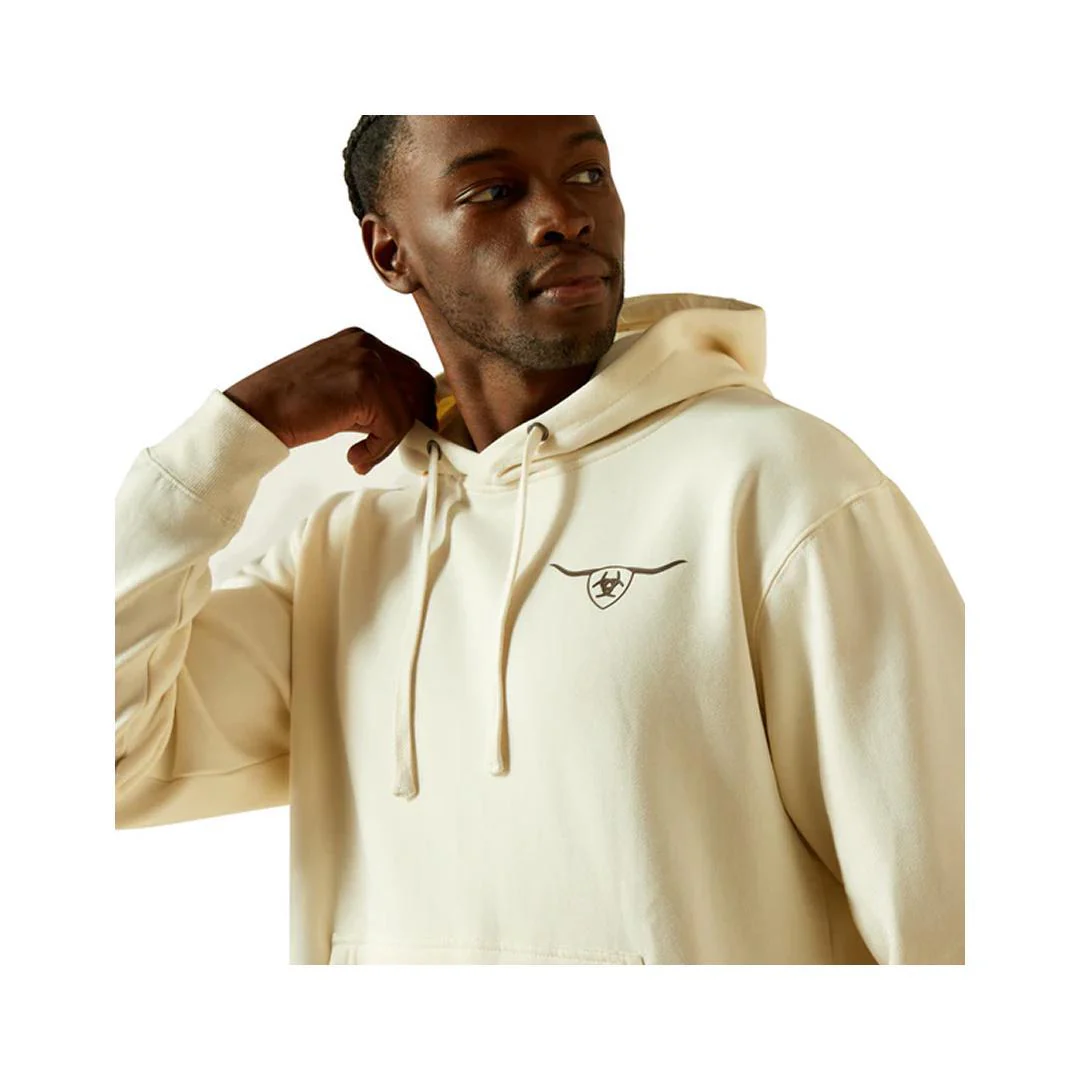 Ariat Men's Shield Steerhead Hoodie - Image 3