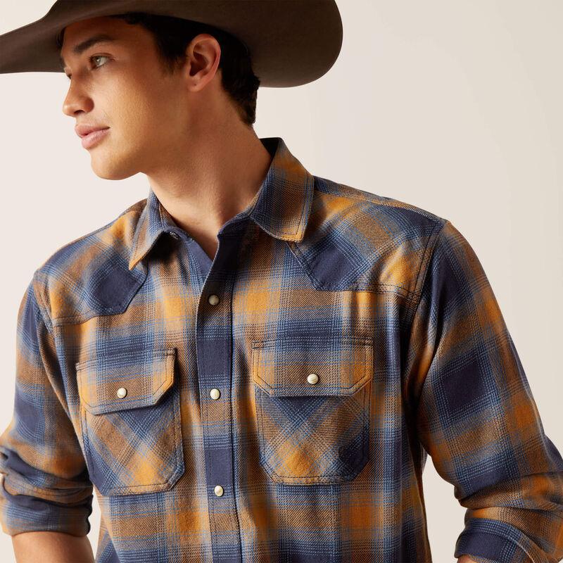 Ariat Men's Shirt Flannel Hershel Fit - Image 4